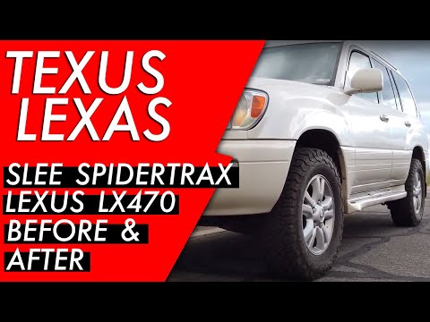 Spidertrax Wheel Spacers Review - Before And After - Lexus LX470 | Toyota Land Cruiser | 100 Series
