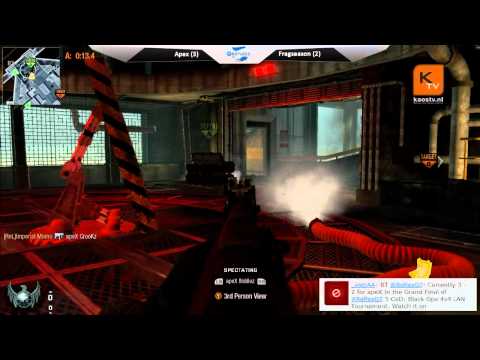 apeX vs Fragseason map 1 and 2 Grand Final - Reflex GT 5 Black Ops Day 2
