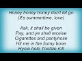 Talking Heads - Popsicle Lyrics
