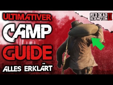 The best camp guide - Everything explained - Red Dead Redemption 2 German Tips & Tricks