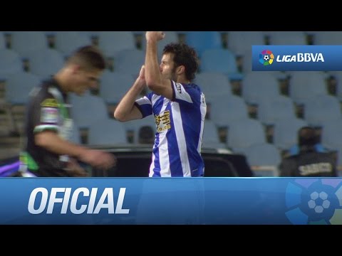 Curioso gol de Agirretxe (1-1) Real Sociedad - Córdoba CF
