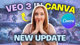 Canva’s BIGGEST AI Update Yet?! VEO 3 in Canva: New AI Video Generator Tutorial