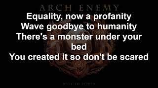 Blood In The Water - ARCHENEMY - Lyrics - 2017- HD