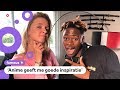 Rapper Leafs beantwoordt vragen van kinderen