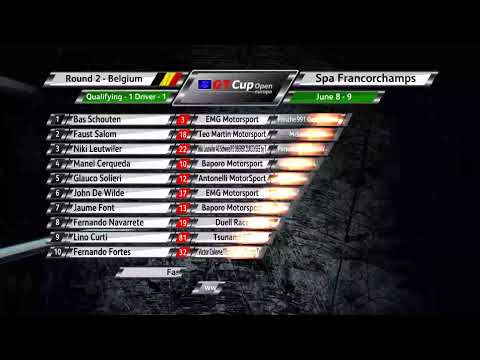 GT Cup Open Europe 2019 ROUND 2 BELGIUM - Spa-Francorchamps Qualy 1 ITA
