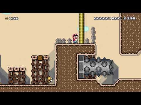 Roy's abandoned mines by VapoRhino 🍄 Super Mario Maker 2 ✹Switch✹ #awf