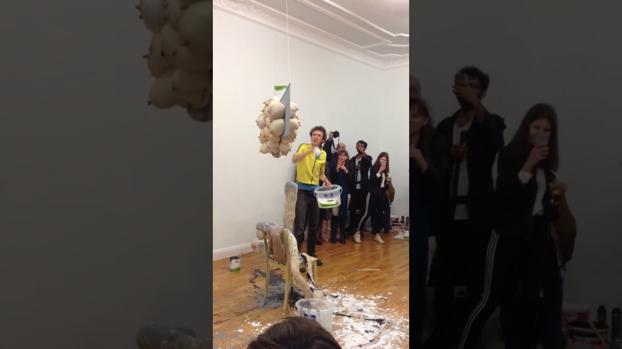 FunQroc CFA Gallery weekend - easter 2017 (Throwing paint)