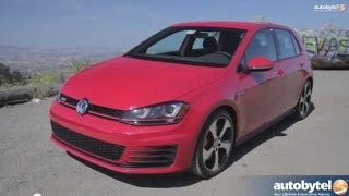 2015 Volkswagen Golf Mk7 GTI, TSI, TDI & eGolf - Test Drive Video Review