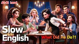 Date Disaster! What Happened Next in Boston Changed Everything | Slow English Story (A2 Level)Y7 17