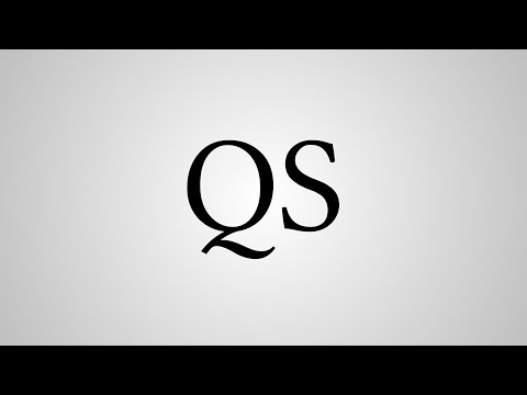 What Does "QS" Stand For?