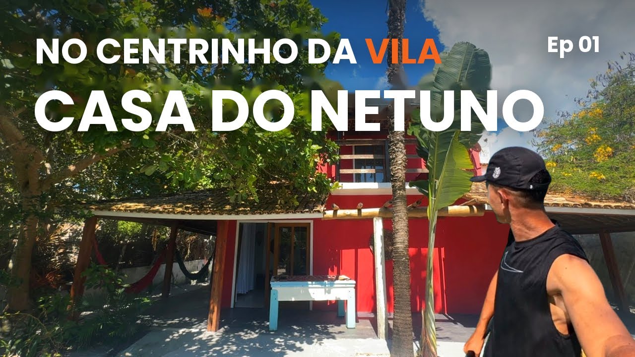 Casa do Netuno em Corumbau