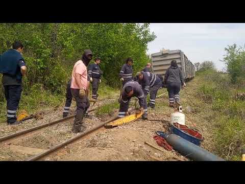 Descarrilamiento en cercanías de Río Colorado. Tucumán 💪🚂