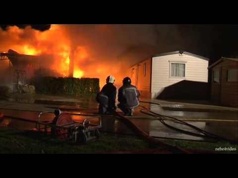 Zeer grote chaletbrand Lathum