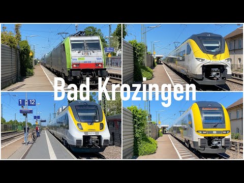 Reger Bahnverkehr in Bad Krozingen | Rheintalbahn | bwegt | Siemens Mireo & Desiro HC