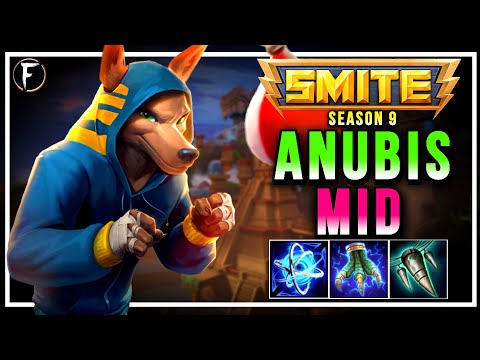 ¡EL DAÑO POR TICK ES EPICO! 💥(Best Build Healing)💥 | RANKED CONQUEST | ANUBIS - MID | SMITE 2022