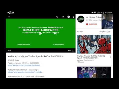 Xmen apocalypse trailer spoof reaction.