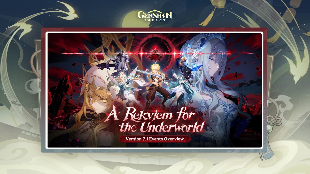 Version 7.1 "A Rekviem for the Underworld" Events Overview | Genshin Impact #StoriesofFrostSnow