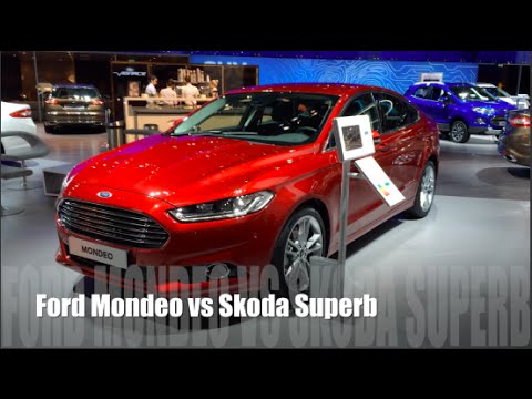 Ford Mondeo 2015 vs Skoda Superb 2015