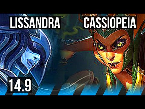 LISSANDRA vs CASSIOPEIA (MID) | 8/3/14 | KR Diamond | 14.9