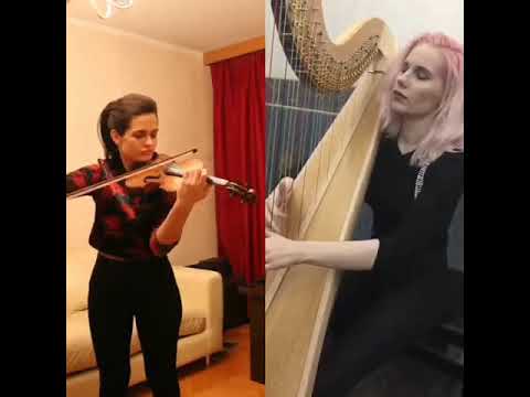Saint-Saens - Fantasy for harp and violin