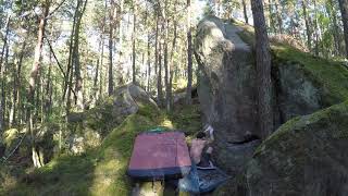 Video thumbnail de Little Rocket, 6c. Fontainebleau