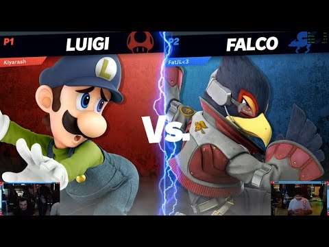 BYOG #75 | Kiyarash (Luigi) Vs. Nexus (Falco) | Top 8 Winners Semi-Final