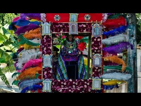 Traslado de la procesión de plumas, Santa Catarina Palopó, noviembre 2025