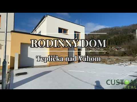 Teplička nad Váhom rodinný dom na predaj