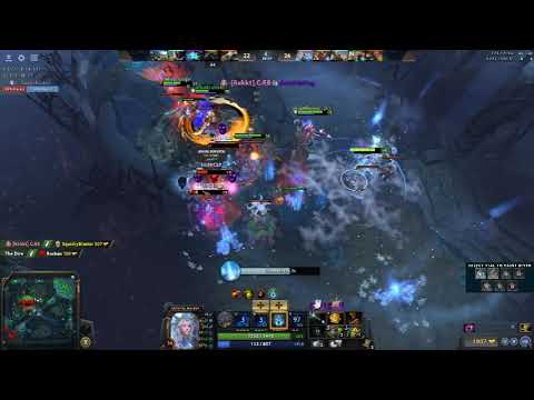 Positioning as Crystal Maiden