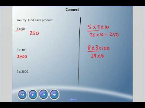 Mr. Hardy Teaches: Gr 4 Math - Unit 3-Lesson 5: Multiplying With Multiples of 10