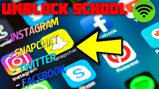 HOW TO UNBLOCK SOCIAL MEDIA APPS ON SCHOOL WIFI | 100% WORKING | iPhone, iPad, iPod Touch