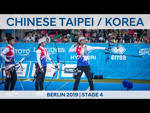Chinese Taipei v Korea – recurve women's team bronze | Berlin 2019 World Cup S4