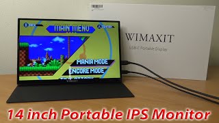 14 inch Full HD IPS Portable Monitor from WIMAXIT
