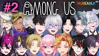 Among Us pt.2🤡 Shu's children, Luca dance, Vox gulp | NIJISANJI EN Collab Funny Moments