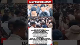 Download lagu LAMPUNG MEMBARA‼️ANTUSIAS WARGA LAMPUNG MENYAMBUT KEDATANGAN WAPRES GIBRAN mp3