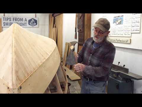 Building the 23' V-Bottom Skiff - Episode 12: Finishing the first layer of bottom planking