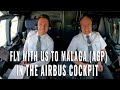 AIRBUS COCKPIT TO MALAGA 🇪🇸 (AGP) | Visual approach + landing runway 12 |  Pilots + cockpit view