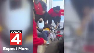 Woman roughed up inside Family Dollar in Detroit