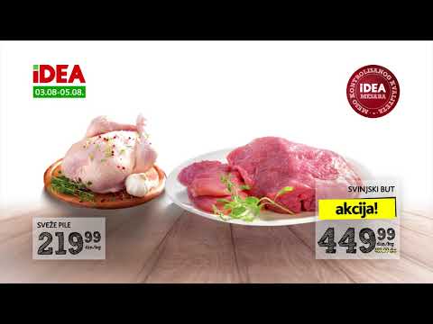 IDEA | Vikend akcija 3.08 - 5.08.2018.