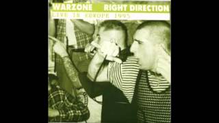 Warzone &amp; Right Direction - Live in Europe 1995 (Full split ep)