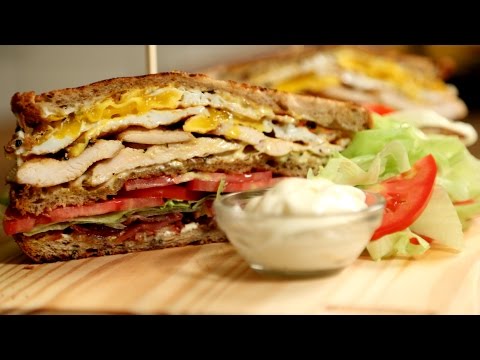 Ultimate Club Sandwich | BLT Sandwich Recipe | The Bombay Chef - Varun Inamdar