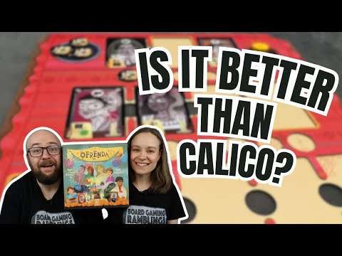 Is this better than Calico? - Ofrenda Board Game Review