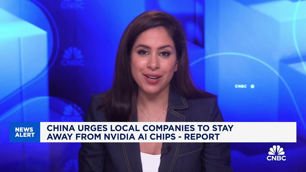 China urges local companies to stay away from Nvidia AI chips, according to reports