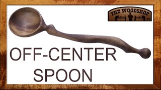 Make A Off-Center Spoon On The Lathe
