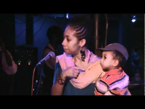 Sunni Patterson "Faith Ain't Got No Eyes" At Black On Black Rhyme Tampa020111