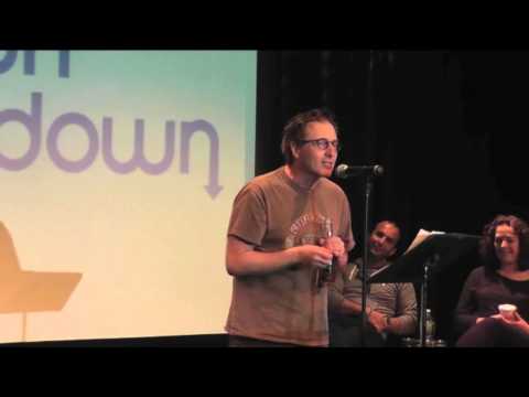 Jon Ronson at Uptown Showdown - Going Out vs Staying in