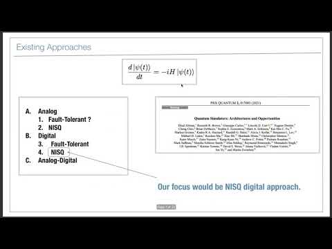 Simulating quantum dynamics with NISQ devices