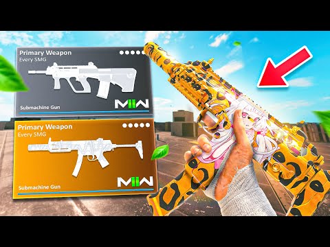 40 KILLS with EVERY MW2 SMG in Warzone + Best Class Setups