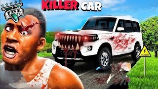 GTA5 : Franklin & Shin Chan's New Car Is A Cursed Killer bhootiya car IN (GTA V MOD)