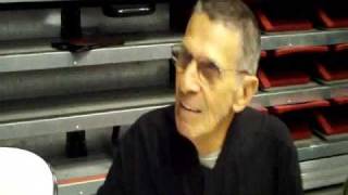 MGF Geeks Out When We Meet Leonard Nimoy!